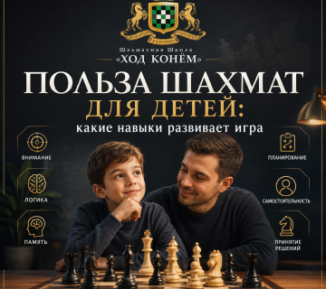 Польза шахмат для детей: внимание, память, логика, планирование и самостоятельность